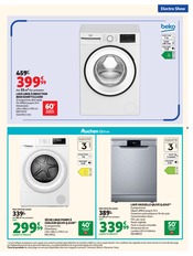 Lave-Linge en promo dans le catalogue Auchan Hypermarché à la page 9