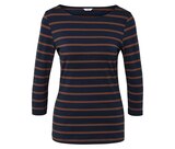 Gestreiftes Shirt mit 3/4-Arm, navy-cognac im Angebot bei Tchibo im Supermarkt in Oldenburg Gestreiftes Shirt mit 3/4-Arm, navy-cognac Angebote bei Tchibo im Supermarkt Oldenburg für 12,99 €