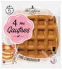 4 mini gaufres - BERNARD JARNOUX en promo chez Intermarché Angers à 1,21 €