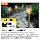 Aktuelle LED-Lampe Angebote bei OBI in Hamburg Aktuelles Led-Solarspiess „marsala“ Angebot bei OBI in Hamburg ab 5,99 €