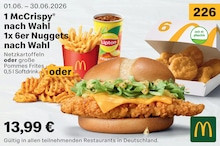 McDonalds Pommes Frites im Prospekt McDonalds Pommes Frites im Prospekt