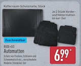 Kofferraum-Schutzmatte von RIDE+GO im aktuellen ALDI Nord Prospekt für 6,99 €