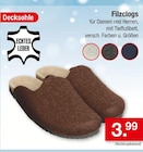 Aktuelles Filzclogs Angebot bei Zimmermann in Wiesbaden ab 3,99 €