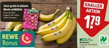 Bio Bananen im Angebot bei REWE in Hanau Bio Bananen Angebote von REWE Bio bei REWE Hanau für 1,79 €