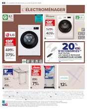 Lave-Linge Angebote im Prospekt "LE BLANC : STYLÉS LES PETITS PRIX !" von Carrefour auf Seite 30