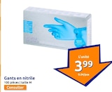 Promo Gants en nitrile à 3,99 € dans le catalogue Action à Golbey