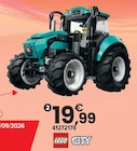 60498 LE TRACTEUR - LEGO - JouéClub à Tourcoing 60498 LE TRACTEUR - LEGO en promo chez JouéClub Tourcoing à 19,99 €