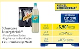 Bittergetränk von Schweppes im aktuellen METRO Prospekt