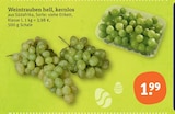 Aktuelle Weintrauben Angebote bei tegut in Frankfurt (Main) Aktuelles Weintrauben hell, kernlos Angebot bei tegut in Frankfurt (Main) ab 1,99 €