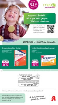 mea - meine apotheke Prospekt der KW 50 "Unsere Dezember-Angebote" Aktueller mea - meine apotheke Prospekt "Unsere Dezember-Angebote" Seite 1 von 4 Seiten