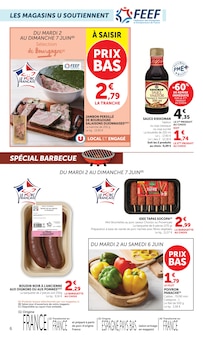 Promotion Viande dans le prospectus U Express, valable du 02/06/2026 au 14/06/2026 Promo Viande dans le catalogue U Express du moment à la page 6