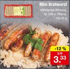 Aktuelles Mini Bratwurst Angebot bei Zimmermann in Wolfsburg ab 3,33 €