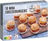 Promo 10 mini cheeseburgers à 6,05 € dans le catalogue Picard à Venthon