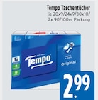 Taschentücher im EDEKA Prospekt Taschentücher von Tempo im aktuellen EDEKA Prospekt für 2,99 €