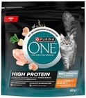 High Protein Katzennahrung Huhn im REWE Prospekt High Protein Katzennahrung Huhn von Purina One im aktuellen REWE Prospekt für 2,99 €