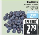 Heidelbeeren von  im aktuellen EDEKA Prospekt für 2,79 €