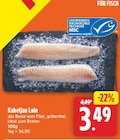 Kabeljau Loin für 3,49 € bei EDEKA im Angebot Kabeljau Loin im aktuellen EDEKA Prospekt