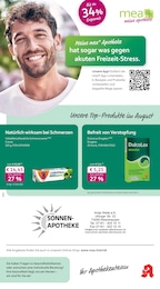 mea - meine apotheke Prospekt für Hattenhofen: "Unsere August-Angebote", 4 Seiten, 01.08.2026 - 31.08.2026