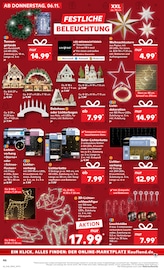 Deko-Stern Angebote im Prospekt "Aktuelle Angebote" von Kaufland auf Seite 46