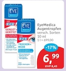 EyeMedica Augentropfen Gereizt + Gerötet von SOS im aktuellen budni Prospekt