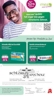 mea - meine apotheke Prospekt Unsere Juni-Angebote mit 4 Seiten