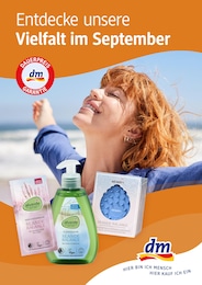 dm-drogerie markt Prospekt für Schwabach: "Aktuelle Angebote", 1 Seite, 16.09.2026 - 30.09.2026