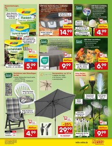 Sonnenschirm im Netto Marken-Discount Prospekt "Aktuelle Angebote" mit 61 Seiten (Reutlingen)