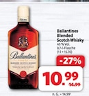 Blended Scotch Whisky im Angebot bei Markant Nordwest in Herford Blended Scotch Whisky Angebote von Ballantines bei Markant Nordwest Herford für 10,99 €
