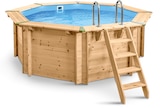 Holzpool-Super-Set Java mit Poolroboter Angebote von INTERLINE bei Netto Marken-Discount Mettmann für 2.799,00 €