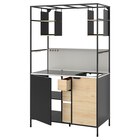Kochnische schwarz/Esche Angebot im IKEA Prospekt Kochnische schwarz/Esche im IKEA Prospekt zum Preis von 349,00 €
