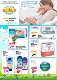 Globus Prospekt für Neukloster mit 2 Seiten Globus Prospekt für Neukloster: "Große Angebote für die Kleinen", 2 Seiten, 16.05.2022 - 21.05.2022