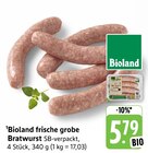 frische grobe Bratwurst im Angebot bei EDEKA in Friedrichshafen frische grobe Bratwurst Angebote von Bioland bei EDEKA Friedrichshafen für 5,79 €