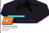 Tapis de sol gamer - Battletron en promo chez Action Colombes à 16,95 €