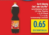 Aktuelle Cola Angebote bei diska in Erlangen Aktuelles Cola Angebot bei diska in Erlangen ab 0,65 €