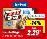 Riegel von Hanuta im aktuellen Lidl Prospekt für 2,29 €