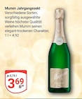 Jahrgangssekt Angebote von Mumm bei GLOBUS Plauen für 3,69 €