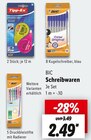 Schreibwaren Angebote von BIC bei Lidl Salzgitter für 2,49 €
