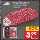 Rinder-Hackfleisch von Gut Ponholz im aktuellen Netto Marken-Discount Prospekt für 3,99 €