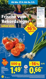 Aktueller Lidl Prospekt mit Gemüse, "LIDL LOHNT SICH", Seite 4