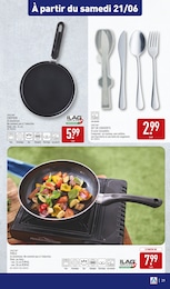 Prix et réduction Poêle En Aluminium dans le prospectus Aldi en cours Offre Poêle En Aluminium dans le catalogue Aldi du moment à la page 39