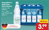 Natürliches Mineralwasser Classic Angebote von Burgwallbronn bei Netto Marken-Discount Solingen für 3,99 €