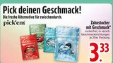 Zahnstocher mit Geschmack von pick'em im aktuellen EDEKA Prospekt für 3,33 €