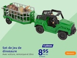 Set de jeu de dinosaure en promo chez Action Dijon à 8,95 €