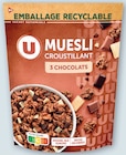 Muesli croustillant 3 chocolats - U dans le catalogue U Express