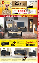 Aktueller Wohn Schick Prospekt mit Sofa, "WEIHNACHTS-CASH-BACK!", Seite 9