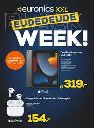 EURONICS Prospekt für Schönburg mit 8 Seiten EURONICS Prospekt für Schönburg: "EUDEDEUDE WEEK!", 8 Seiten, 17.11.2023 - 27.11.2023