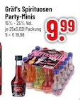 Spirituosen Party-Minis im Angebot bei Trinkgut in Rosenheim Spirituosen Party-Minis Angebote von Gräf's bei Trinkgut Rosenheim für 9,99 €