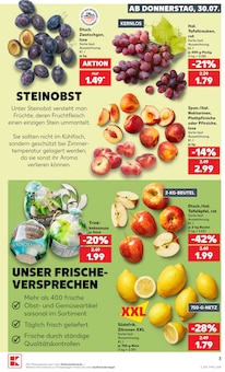 Obst im aktuellen Kaufland Prospekt (Berlin) Obst im Kaufland Prospekt "Hier bin ich richtig" mit 66 Seiten (Berlin)