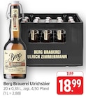 Aktuelles Ulrichsbier Angebot bei EDEKA in Albstadt ab 18,99 €