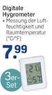 Digitale Hygrometer im Rossmann Prospekt Digitale Hygrometer von im aktuellen Rossmann Prospekt für 7,99 €